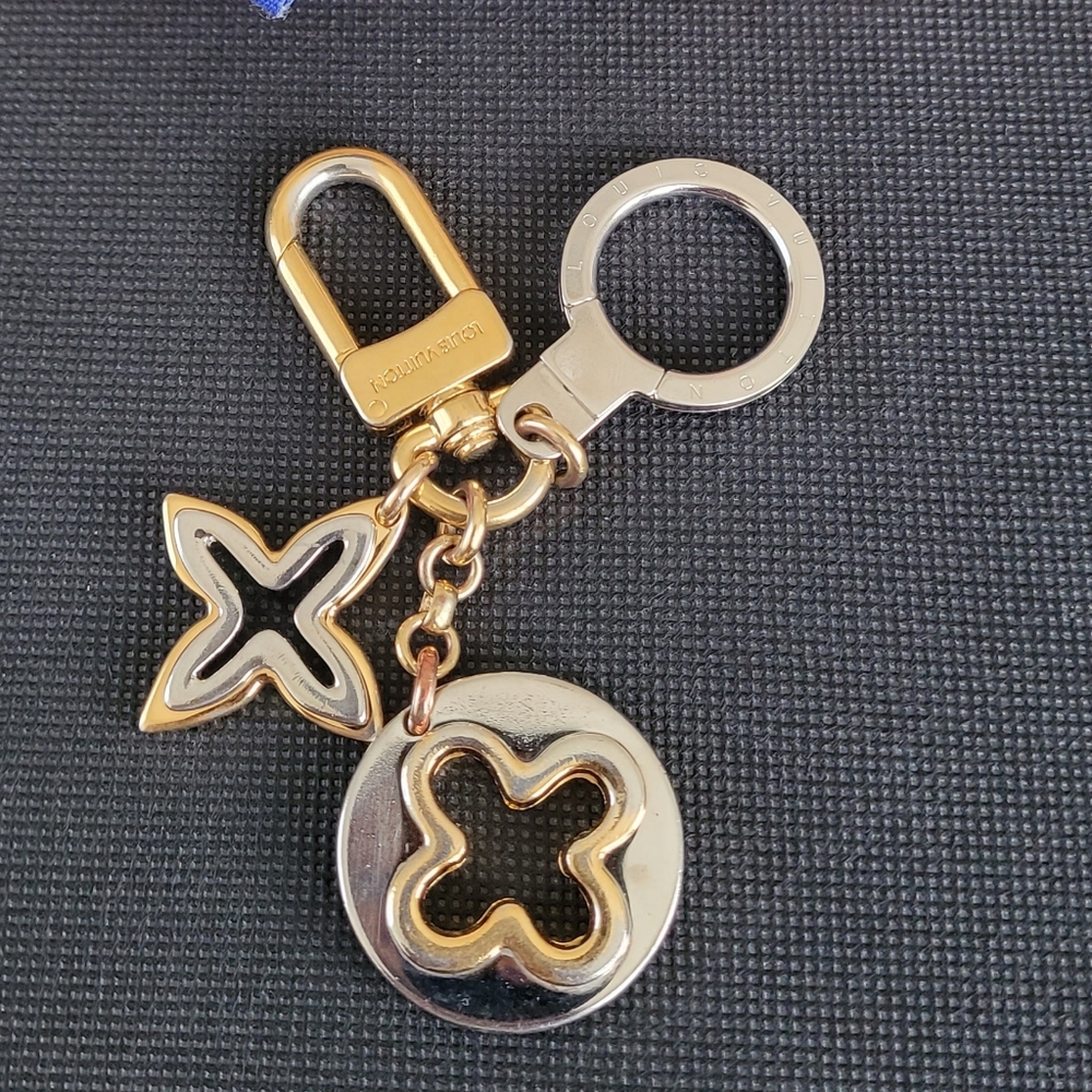 LOUIS VUITTON Silver & Gold Insolence Charm